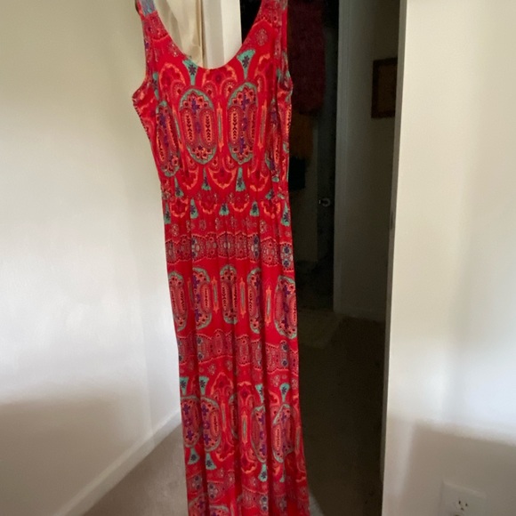 Rayon summer dress-sz S/M - Picture 4 of 14